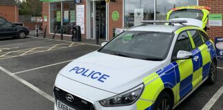 Attempted burglary at Co-Op in Berrow