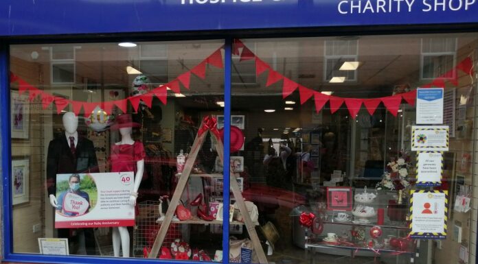 St Margaret’s Hospice Care shop in Burnham-On-Sea