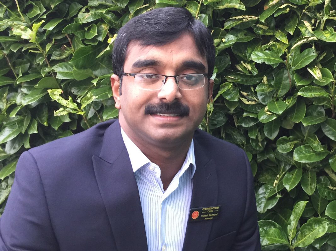 Vimal Samuel Home Manager Priory Court Burnham-On-Sea