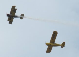 80th anniversary of Battle of Britain marked with fly-past over Burnham-On-Sea