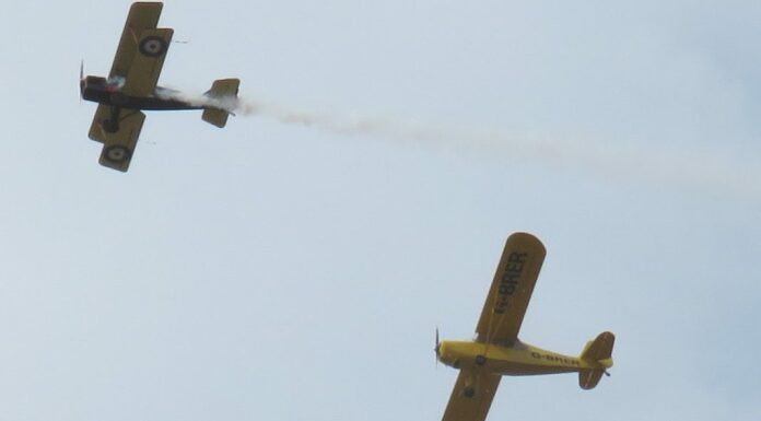 80th anniversary of Battle of Britain marked with fly-past over Burnham-On-Sea