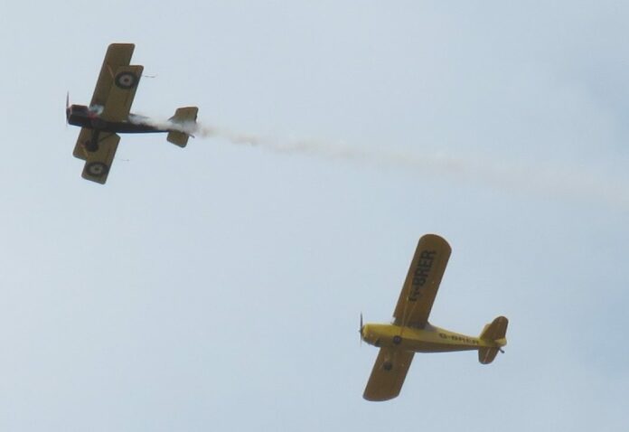 80th anniversary of Battle of Britain marked with fly-past over Burnham-On-Sea