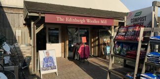 Edinburgh Woollen Mill store at Brent Knoll