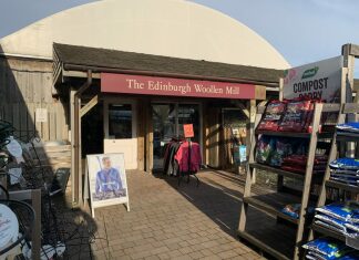 Edinburgh Woollen Mill store at Brent Knoll