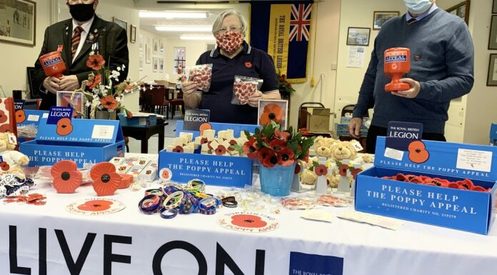 Burnham-On-Sea Poppy Appeal 2020 organisers