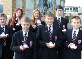 Burnham-On-Sea and Highbridge school students create gift boxes to thank local keyworkers