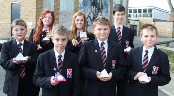 Burnham-On-Sea and Highbridge school students create gift boxes to thank local keyworkers