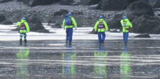 Burnham Coastguards in Brean search for ‘woman entering sea’