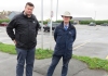 Burnham-On-Sea MP James Heappey and PCC candidate Mark Shelford