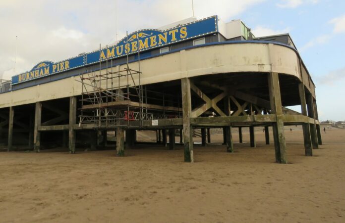 Burnham-On-Sea Pavilion works