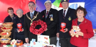 Poppy Appeal in Burnham-On-Sea