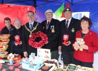 Poppy Appeal in Burnham-On-Sea