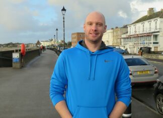 Burnham-On-Sea runner Shaun Keen