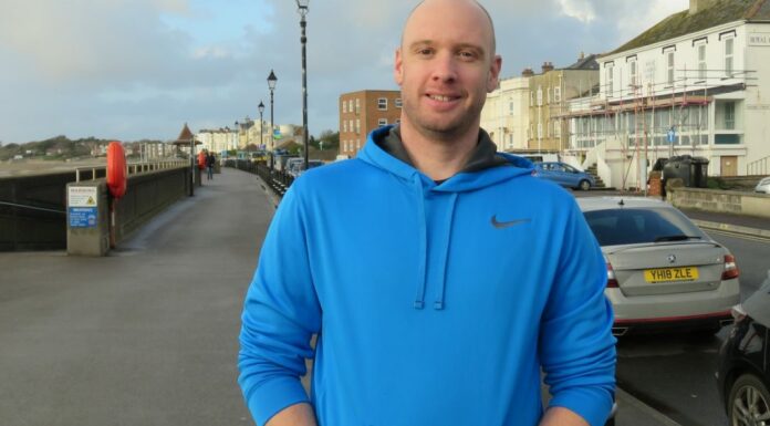 Burnham-On-Sea runner Shaun Keen