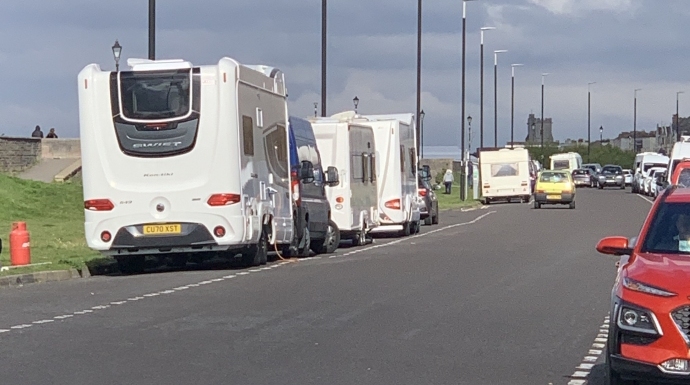 Travellers in Burnham-On-Sea