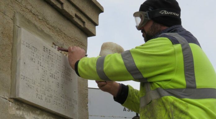 Highbridge War Memorial Repairs