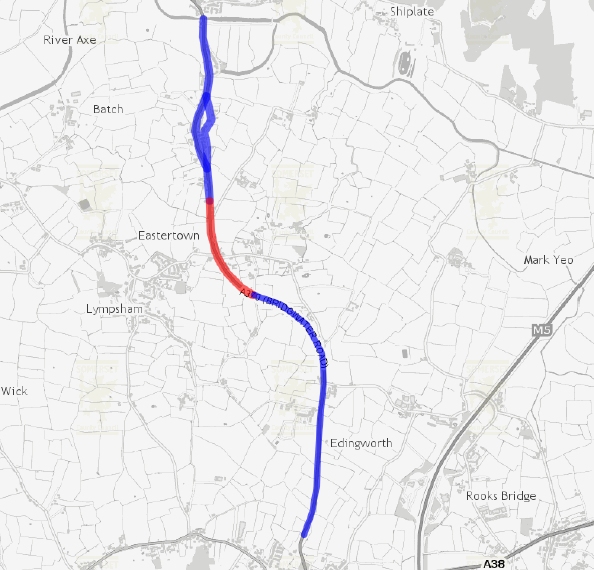 A370 speed limit proposals