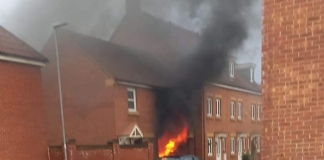 Fire Highbridge's Dorset Close