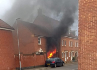 Fire Highbridge's Dorset Close