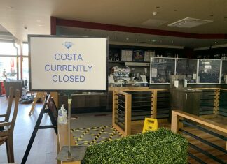 Costa Coffee at Brent Knoll Sanders Garden Centre