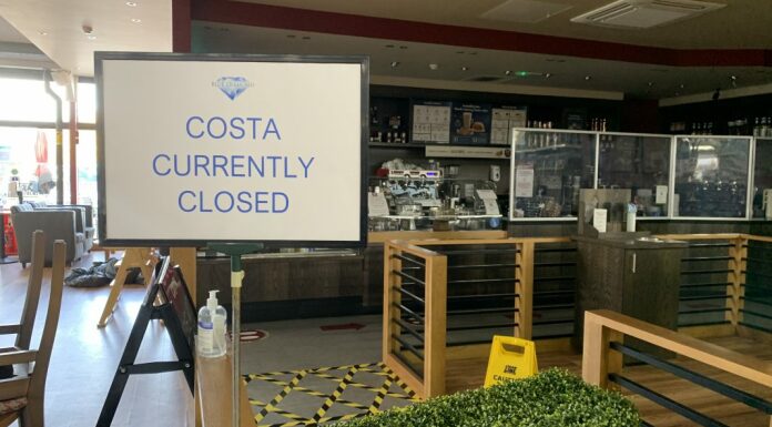 Costa Coffee at Brent Knoll Sanders Garden Centre