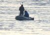 Boat aground on Stert Island at Burnham-On-Sea