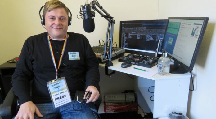 Kevin Eagles of Burnham Community Radio