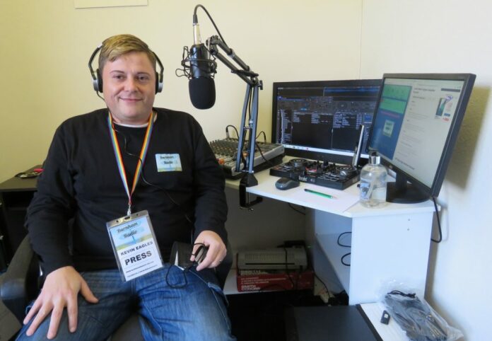 Kevin Eagles of Burnham Community Radio