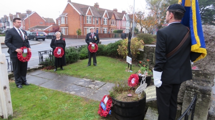 Burnham-On-Sea Remembrance Sunday