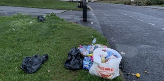 Clean-up starts as travellers leave