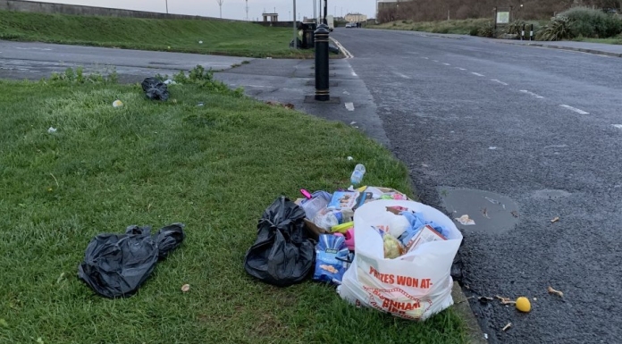 Clean-up starts as travellers leave