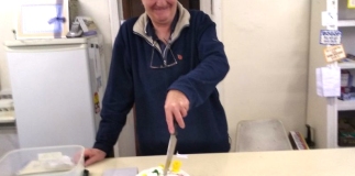 East Huntspill shopkeeper Keith Balch
