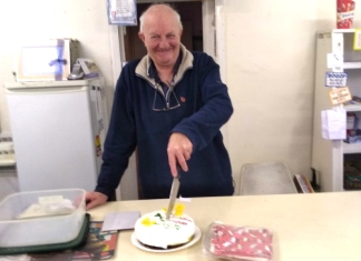 East Huntspill shopkeeper Keith Balch