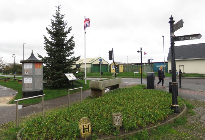 Burnham-On-Sea town Christmas tree