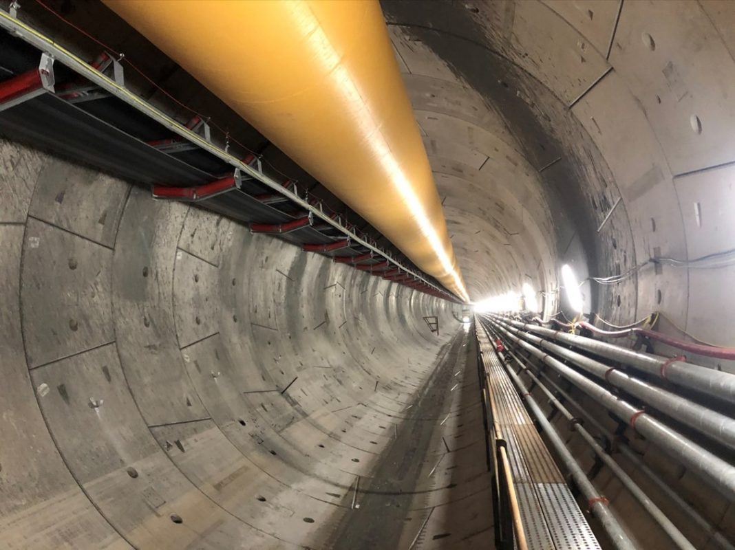 First of three off-shore tunnels for Hinkley Point C cooling-water system completed