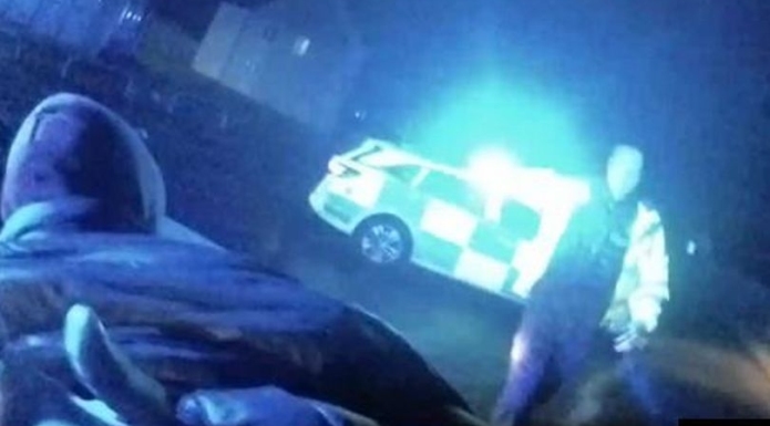 Police chase Burnham-On-Sea
