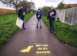 Dog fouling campaign Burnham-On-Sea and Highbridge