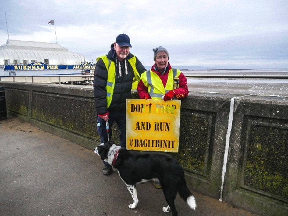 Dog fouling campaign Burnham-On-Sea and Highbridge