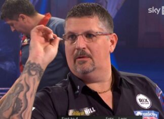 Burnham-On-Sea darts star Gary Anderson