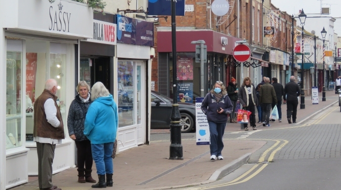 Burnham-On-Sea town centre