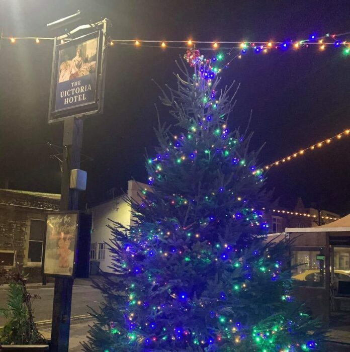 Victoria Hotel Burnham-On-Sea Christmas Tree