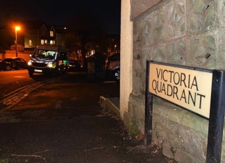 Victoria Quadrant n Weston was sealed off