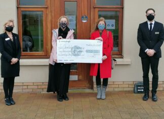Sedgemoor Crematorium has donated £2,521 each to In Charley’s Memory, Help the Child and the Weston-super-Mare Samaritans