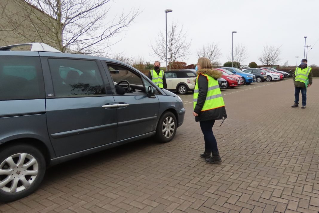 Berrow Covid Vaccination Centre volunteers