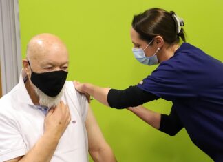 Glastonbury Festival Michael Eavis gets his Covid vaccine