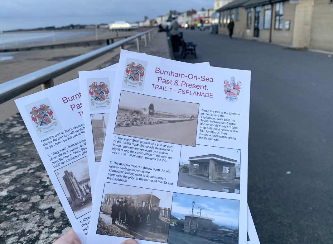 Burnham-On-Sea Heritage Trail leaflets