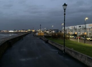 Burnham-On-Sea seafront lights not working
