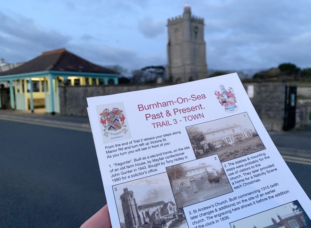 Burnham-On-Sea Heritage Trail leaflets