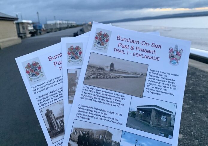 Burnham-On-Sea Heritage Trail leaflets