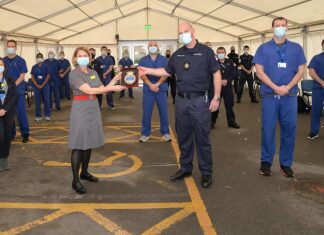 Somerset's NHS say 'thank you' to military colleagues